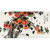 【已售】黃藝三尺吉利國畫《事事如意》