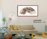 【已售】胡書文 扇面 《山靜似太古》中國書畫院創(chuàng)作院副院長