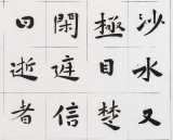 戴馥芳 四尺《水調歌頭·游泳》中書協(xié)會員 現(xiàn)代書畫藝術學會副會長