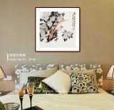 【已售】庾超然 四尺斗方《錦上添花》 黃鶴樓書畫院院長(zhǎng)