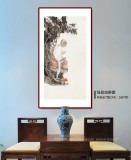 曹建濤 四尺《羅漢圖》 獨具特色水墨人物畫家