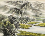 【已售】張宏達 小八尺《鴻運當頭》