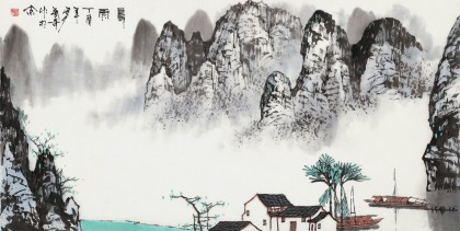 張春奇 三尺《晨雨》 徐悲鴻紀(jì)念館藝術(shù)中心理事（詢(xún)價(jià)）