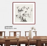 【已售】何華賢 四尺斗方《清韻》 潁淮書畫名家