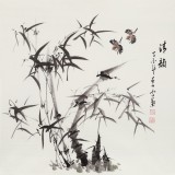 【已售】何華賢 四尺斗方《清韻》 潁淮書畫名家