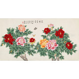 【已售】凌雪 六尺《花開(kāi)富貴》 北京美協(xié)會(huì)員