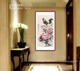 【已售】梁景欣 四尺《富貴吉祥》 青大美院學院派畫家