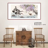 朱祖義 四尺《紫氣東來(lái)》 中國(guó)老子書(shū)畫(huà)院副院長(zhǎng)