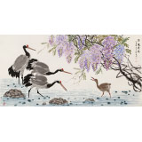 朱祖義 四尺《紫氣東來》 中國老子書畫院副院長