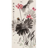朱祖義 三尺《香遠(yuǎn)益清》 中國老子書畫院副院長