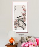 【已售】定制梁景欣 三尺《報(bào)春圖》青大美院學(xué)院派畫家