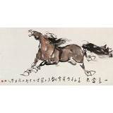 王向陽 四尺《一馬當(dāng)先》 中國美術(shù)家協(xié)會會員