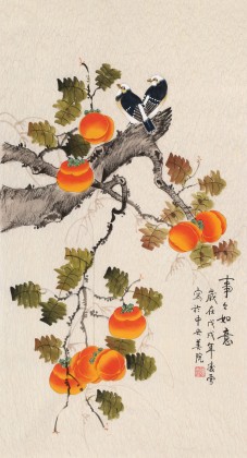 【已售】凌雪 三尺《事事如意》 北京美協(xié)會(huì)員