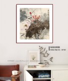 【已售】吳顯剛 四尺斗方《一塘荷氣》 貴州七星關(guān)美協(xié)主席