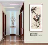 【已售】鄒本財(cái) 三尺《雄雞一唱天下白》 公主嶺市美協(xié)常務(wù)副主席