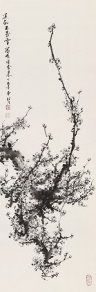 【已售】鄒本財(cái) 《遙知不是雪 為有暗香來》 公主嶺市美協(xié)常務(wù)副主席