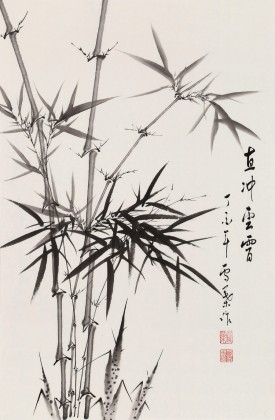 【已售】安徽美協(xié)何華賢 四尺三開《直沖云霄》