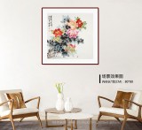 【已售】侯樹堂 四尺斗方《富貴吉祥》 山西繁峙美術家協(xié)會理事