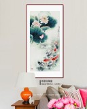 南海禪寺 妙林居士 四尺《和風(fēng)送九如》