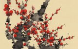 何華賢 四尺三開《梅花香自苦寒來》 潁淮書畫名家