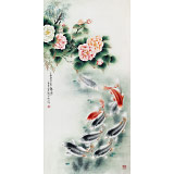 【已售】南海禪寺 妙林居士 四尺《富貴有余圖》