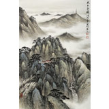 劉金河 作品《天上玉屏》中國美術(shù)家協(xié)會會員（詢價）