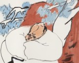 王永剛 禪意人物《閑逸圖》 國家一級(jí)美術(shù)師