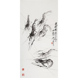 【已售】孫海峰 三尺《逸游圖》 安徽省美協(xié)會員