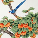 【已售】凌雪 四尺《事事如意》 北京美協(xié)會員