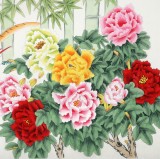 【已售】凌雪 四尺《前程似錦》 北京美協(xié)會員