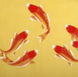 北京美協(xié)凌雪四尺《富貴有余》