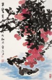 【已售】柳常學(xué) 四尺三開《果實(shí)累累》 中國(guó)美協(xié)會(huì)員