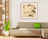 皇甫小喜 四尺斗方《可留清韻待群賢》 河南著名花鳥畫家