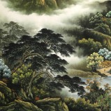 【已售】楊銘昌 小八尺《福地安居圖》 安徽山水畫研究協(xié)會(huì)理事