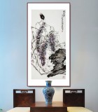 【已售】王永剛 指墨作品《望春》 國(guó)家一級(jí)美術(shù)師（詢價(jià)）