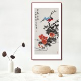 邢書(shū)波 《花動(dòng)一山春》 中美協(xié)會(huì)員 清華美院創(chuàng)作班導(dǎo)師（詢價(jià)）
