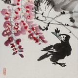 邢書波 《紫氣東來》 中美協(xié)會(huì)員 清華美院創(chuàng)作班導(dǎo)師（詢價(jià)）