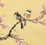 皇甫小喜 四尺斗方《喜梅鬧春》 河南著名花鳥(niǎo)畫(huà)家