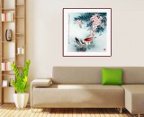 【已售】南海禪寺 妙林居士 四尺斗方《前程似錦》