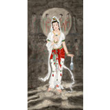 南海禪寺 妙林居士 四尺《觀音大士》