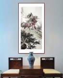 鄒本財 四尺《千秋忠義》公主嶺市美協(xié)常務(wù)副主席