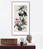 邢書(shū)波 《風(fēng)聲?shū)B(niǎo)語(yǔ)》 中美協(xié)會(huì)員 清華美院創(chuàng)作班導(dǎo)師（詢價(jià)）