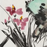 邢書(shū)波 《風(fēng)聲?shū)B(niǎo)語(yǔ)》 中美協(xié)會(huì)員 清華美院創(chuàng)作班導(dǎo)師（詢價(jià)）