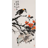 【已售】邢書波 《花動(dòng)一山春》 中美協(xié)會(huì)員 清華美院創(chuàng)作班導(dǎo)師