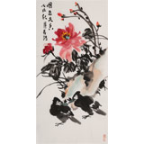 【已售】邢書波 《國色天香》 中美協(xié)會(huì)員 清華美院創(chuàng)作班導(dǎo)師（詢價(jià)）