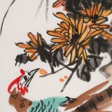 邢書(shū)波 《秋霜艷陽(yáng)》 中美協(xié)會(huì)員 清華美院創(chuàng)作班導(dǎo)師（詢價(jià)）