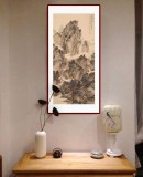 吳顯剛 《秋山高隱圖》 貴州七星關美協(xié)主席