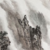 【已售】鄒本財 三尺《峽江春正好》 公主嶺市美協(xié)常務(wù)副主席