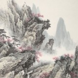 【已售】鄒本財(cái) 四尺《群芳競(jìng)秀》公主嶺市美協(xié)常務(wù)副主席