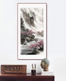 【已售】鄒本財 三尺《峽江春正好》 公主嶺市美協(xié)常務(wù)副主席